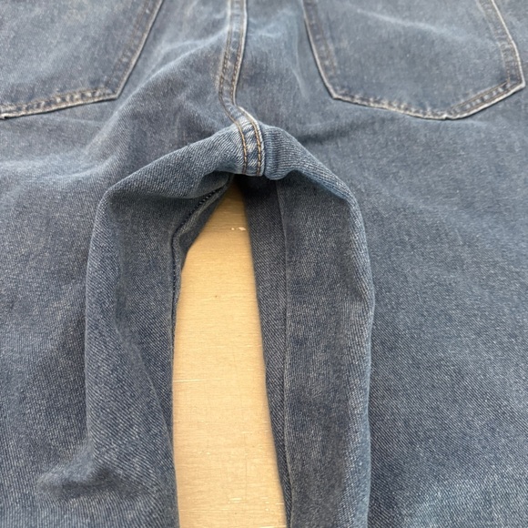 SHEIN Curve Blue Denim Jeans with wide leg - Picture 7 of 9